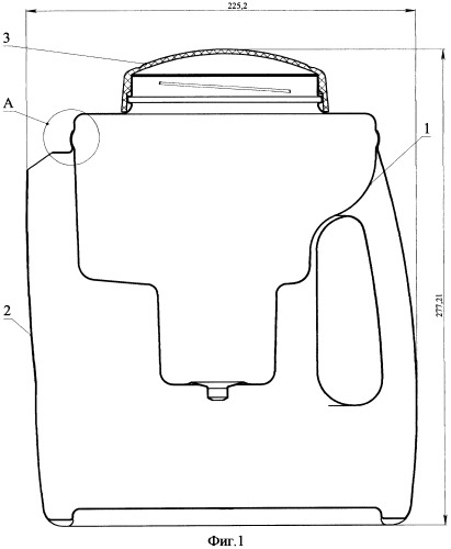 Контейнер и устройство для очистки жидкости (патент 2252062)