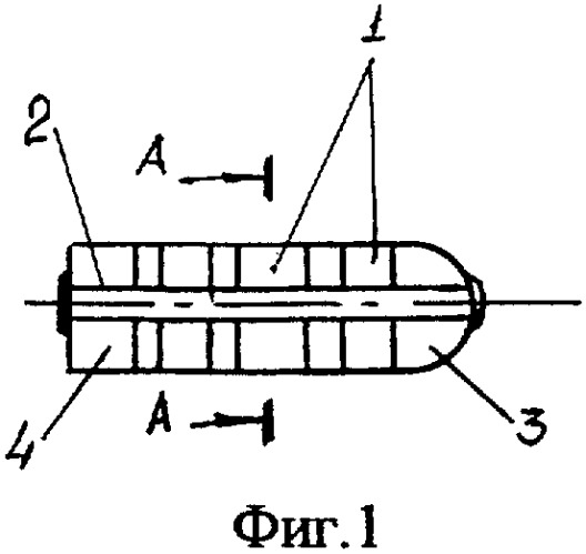 Снаряд конструкции буркова л.н. (патент 2306521)