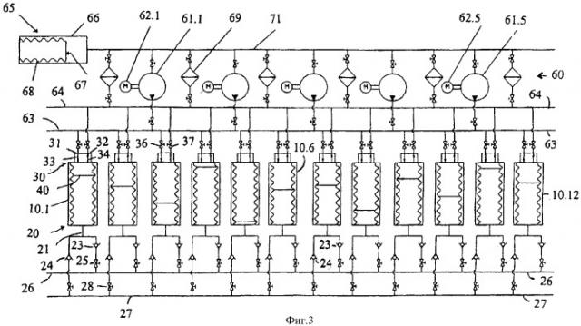 Многоцилиндровый насос с гидроприводом (патент 2344317)