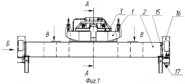 Захватное устройство для контейнеров (патент 2309111)