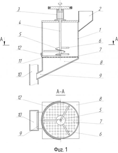 Установка для извлечения и очистки перги из перговых сотов (патент 2667734)