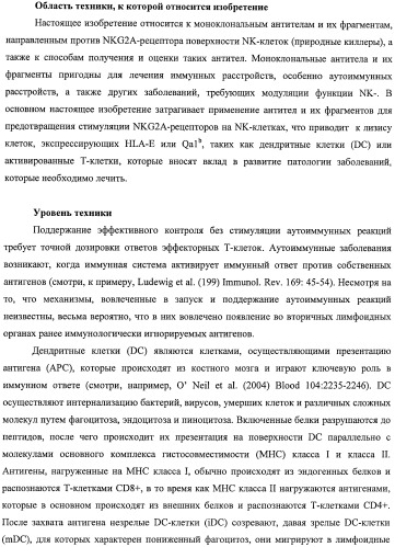 Моноклональные антитела против nkg2a (патент 2481356)