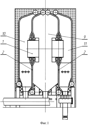 Газоперепускное окно вихревой топки (патент 2406928)