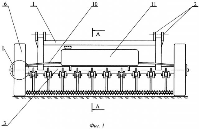 Орудие для нанесения арборицидной смеси на пни (патент 2322055)