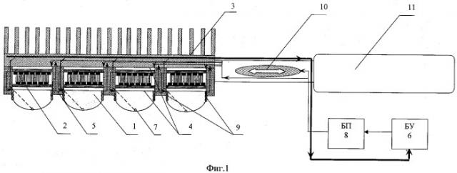 Полупроводниковое термоэлектрическое устройство для термомагнитомассажа (патент 2326645)