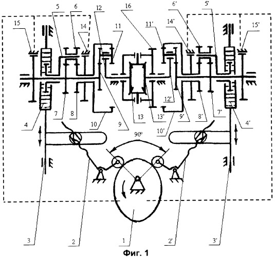 Импульсный вариатор (патент 2335678)