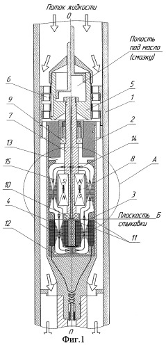 Скважинный электромашинный источник питания (патент 2290734)