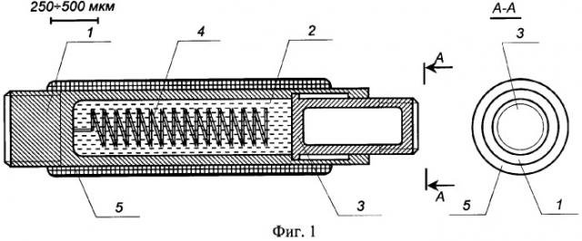 Термокапиллярный поршневой микропривод (патент 2266809)