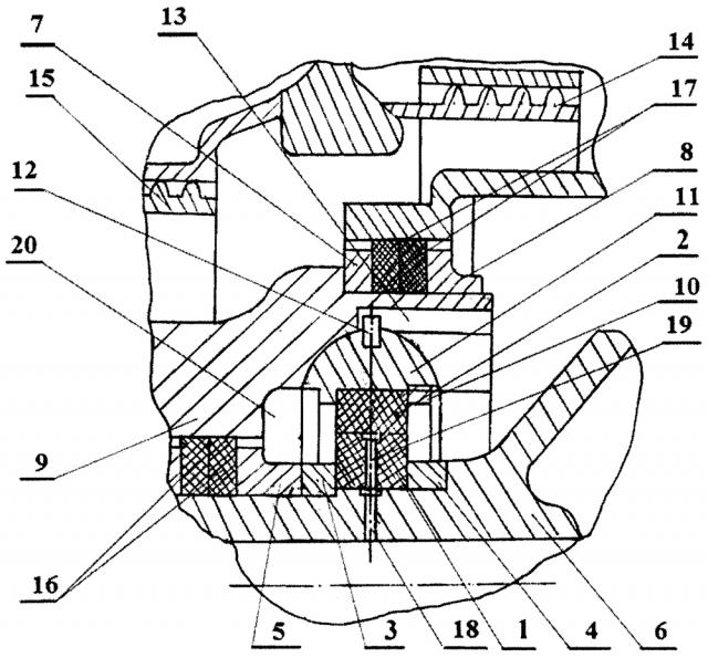 Межроторная опора газотурбинного двигателя (патент 2647021)