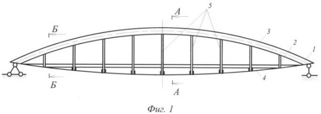 Пролетное строение моста (патент 2414559)