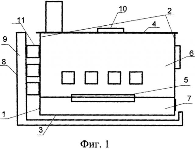 Варочно-отопительная печь с малоинерционным режимом изменения температуры конфорки (патент 2554632)