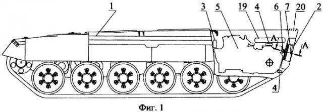 Шасси военной гусеничной машины (патент 2329418)