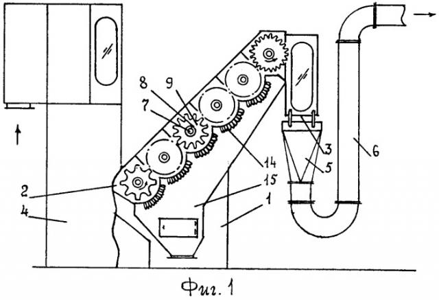 Очиститель наклонный (патент 2563728)