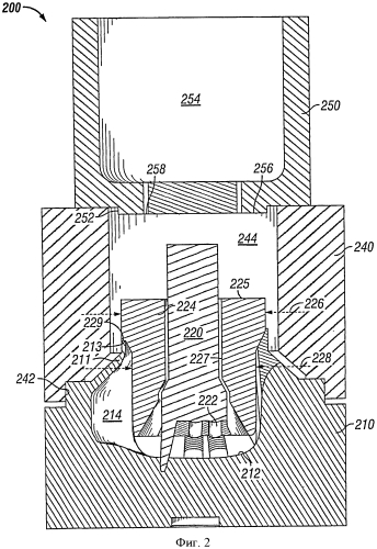 Самопозиционирование стальной заготовки в графитовой форме (патент 2561946)