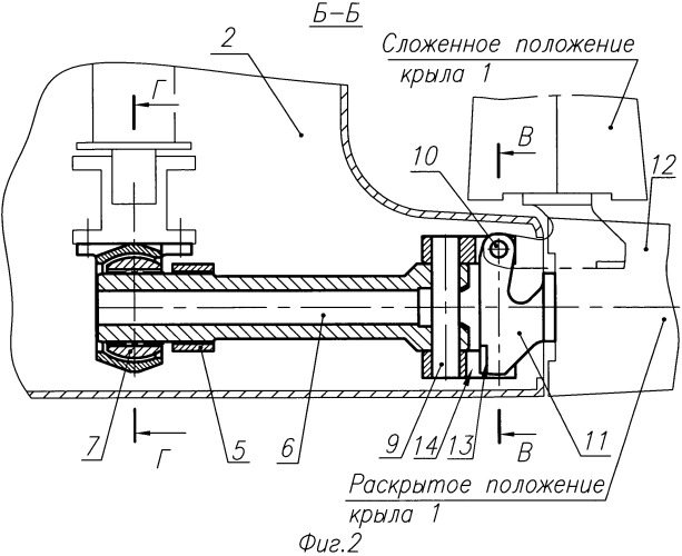 Механизм управления элевоном (патент 2505776)