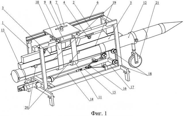 Стенд для контроля параметров схода авиационной ракеты (патент 2511217)