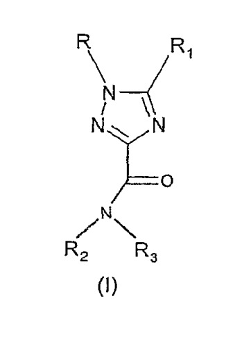 Производные 1h-1,2,4-триазол-3-карбоксамида в качестве лигандов рецептора каннабиноидов (патент 2325382)