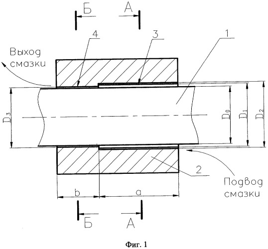 Подшипник скольжения (патент 2324081)