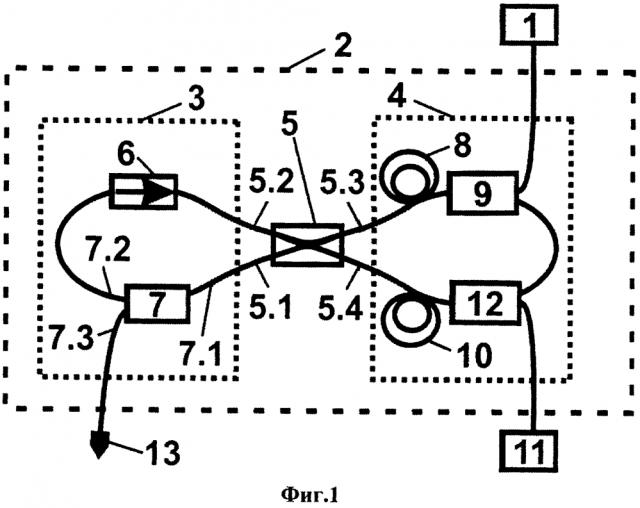 Волоконный импульсный лазер с нелинейным петлевым зеркалом (патент 2618605)
