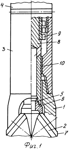 Устройство для бурения скважин (варианты) (патент 2344265)