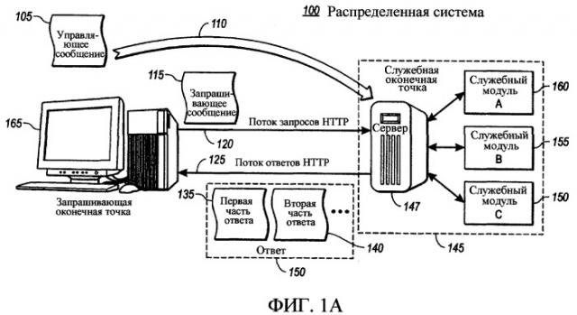 Передача большого объема сообщений при использовании одиночного нттр-запроса (патент 2406233)