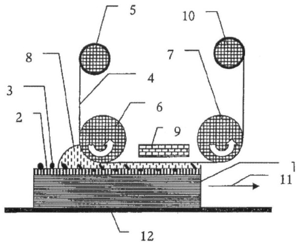 Износостойкая плита с декоративной поверхностью (патент 2404861)