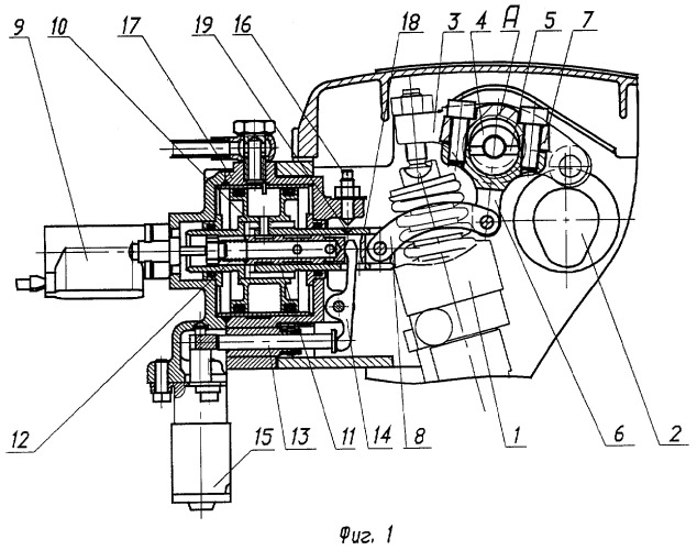 Механизм управления углом опережения впрыска топлива (патент 2268383)