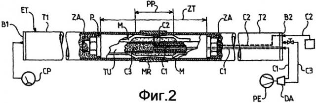 Устройство и способ механического нагружения образца с помощью пакера (патент 2376568)