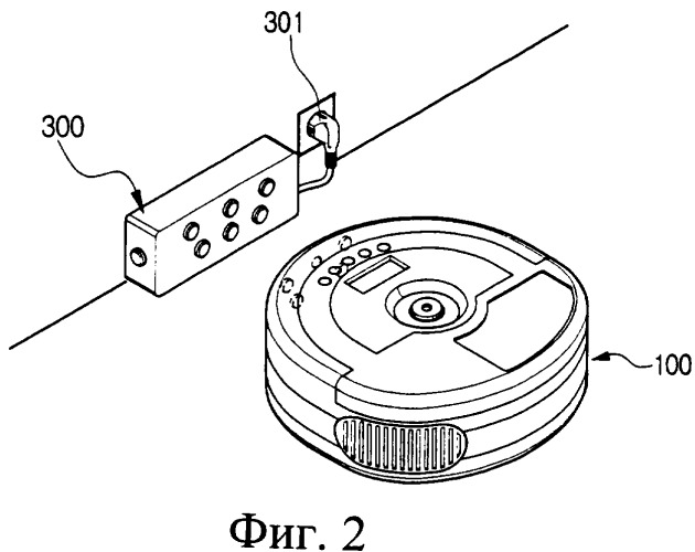 Система и способ возвращения робота-пылесоса к зарядному устройству (патент 2338639)