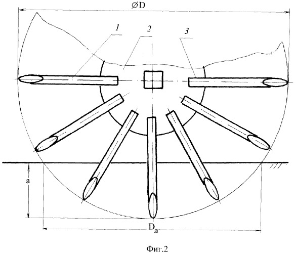 Почвообрабатывающее орудие с игольчатыми дисками (патент 2400034)