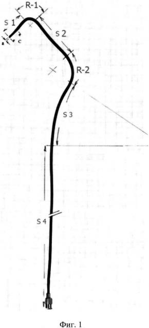 Ангиографический бронхиальный катетер для катетеризации бронхиальных и межреберных артерий (патент 2661417)