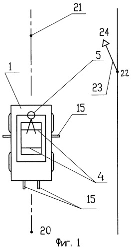 Устройство для проведения топографической съёмки местности (патент 2251074)