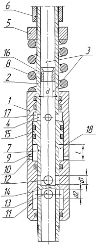 Устройство для импульсной закачки жидкости в пласт (патент 2400615)