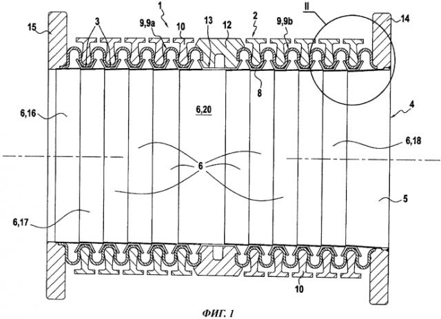 Трубный элемент, обеспечивающий уменьшенный перепад давления (патент 2587018)