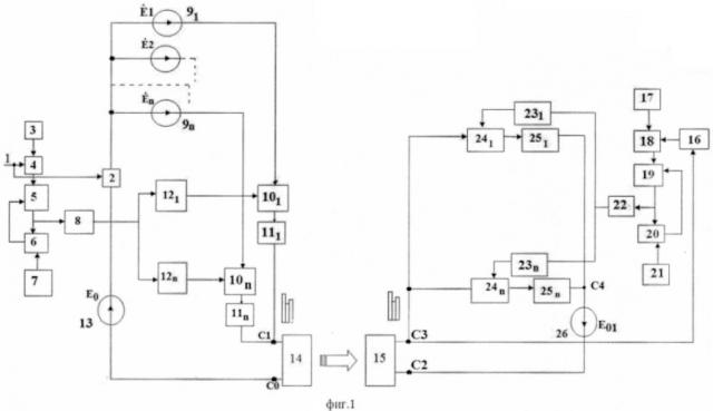Устройство передачи n-фазной системы напряжений по беспроводной сети (патент 2594290)