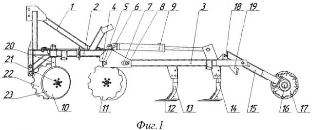 Комбинированная почвообрабатывающая машина (патент 2483508)