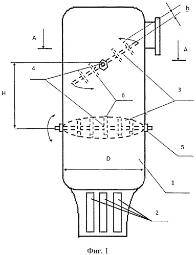Устройство для дожигания анодных газов алюминиевого электролизера (патент 2534712)