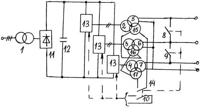 Преобразователь частоты для испытания трансформаторов (патент 2659819)