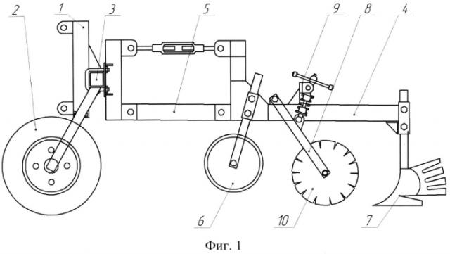 Пропашной культиватор (патент 2585073)