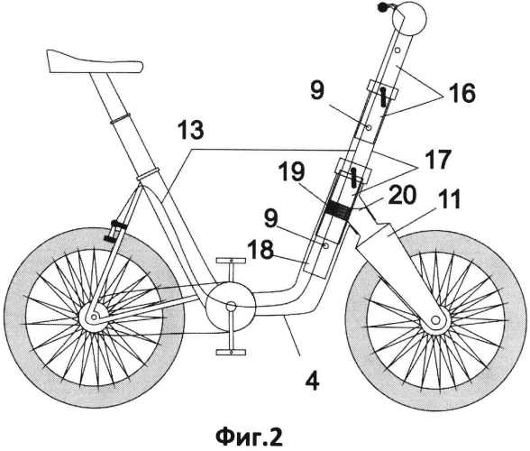 Велосипед (патент 2592972)