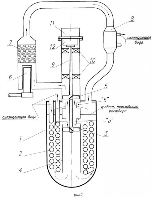 Ядерный растворный реактор (патент 2633712)
