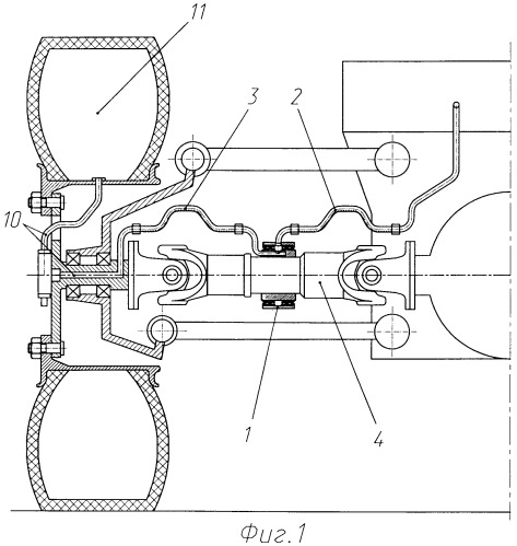 Система регулирования давления воздуха в шинах транспортного средства (патент 2334623)