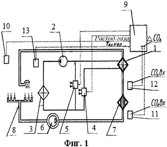 Устройство автоматического регулирования температуры в скафандре для работы в открытом космосе (патент 2469926)