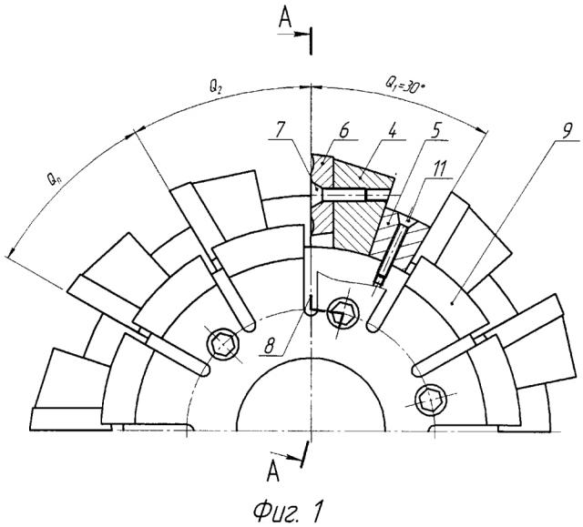 Сборная дисковая фреза (патент 2647202)