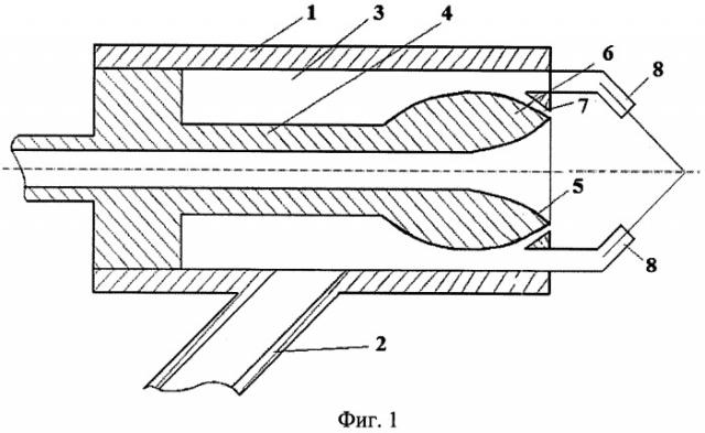 Пневматическая форсунка (варианты) (патент 2523816)