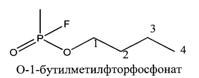 ethod of determining gas chromatographic retention indices of o-alkylmethylfluorophosphonate compounds based on 13c nmr data (патент 2549609)