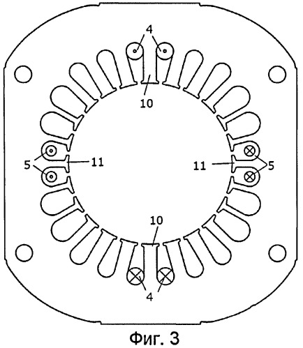 Однофазный двигатель переменного тока (патент 2516413)