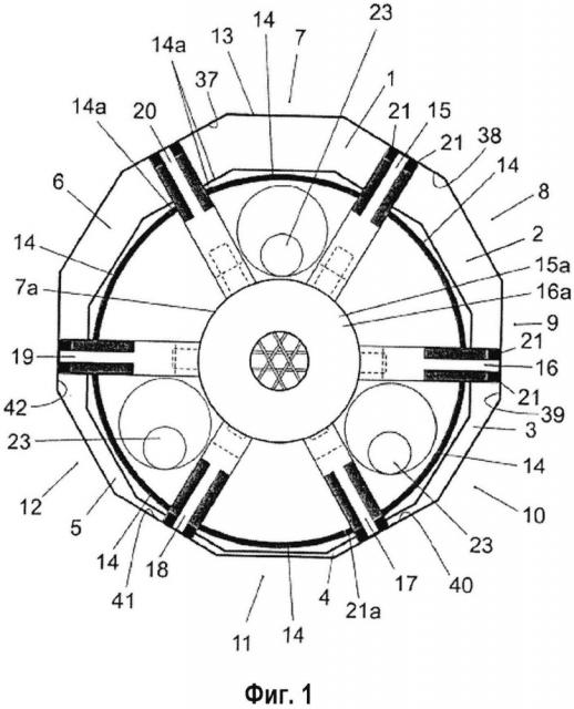 Двигатель с качающимся многоугольным поршнем (патент 2638117)