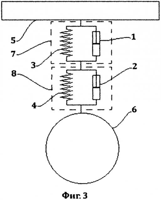 Двухступенчатое амортизирующее устройство (патент 2597061)