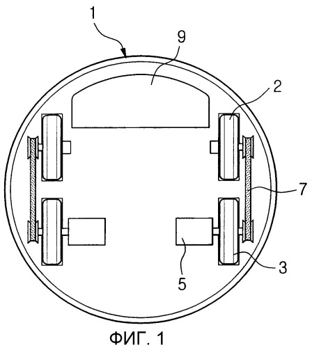 Робот-чиститель, оснащенный генератором отрицательных ионов (патент 2279244)